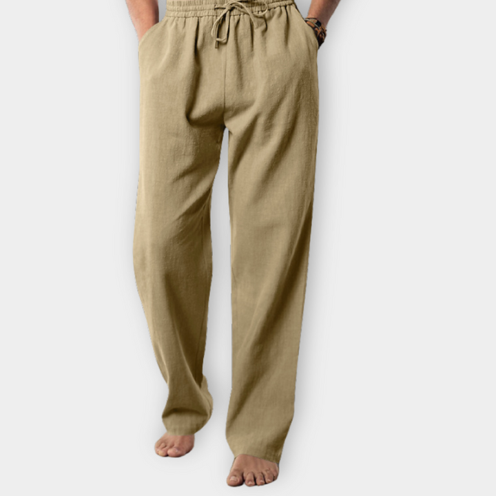 CALVANO | Linen Trousers