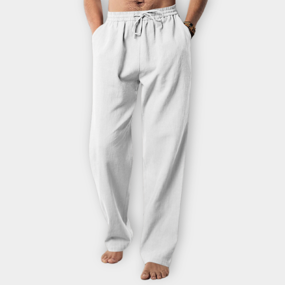 CALVANO | Linen Trousers