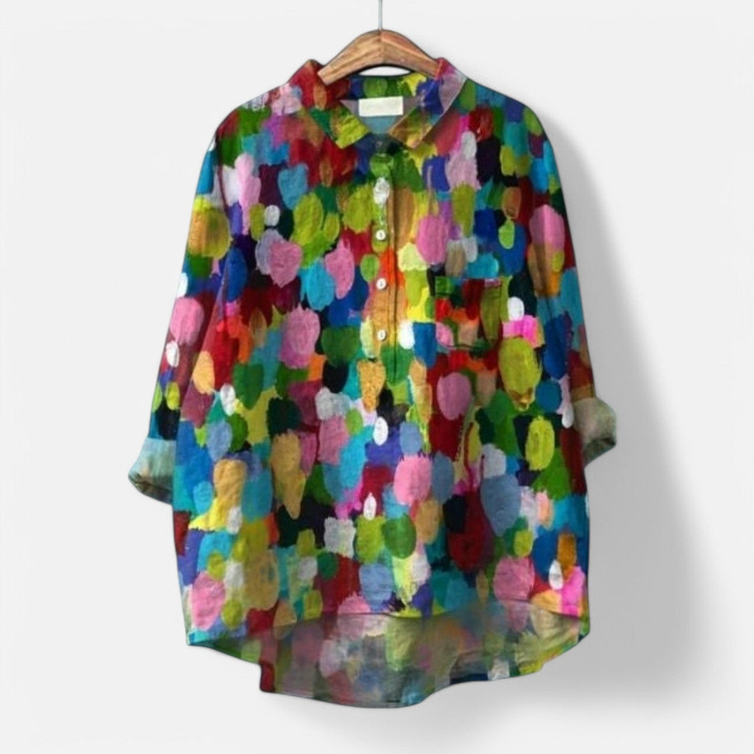 MAIREN | Floral Blouse