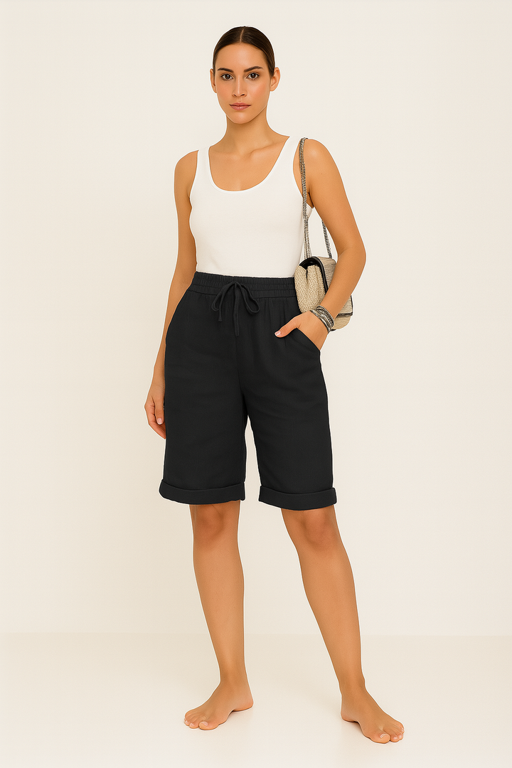 SELANI | Cotton-Linen Women's Pants