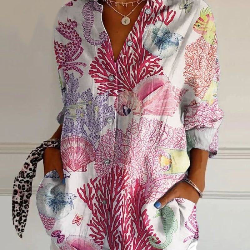 SERENYA | Stylish Art Blouse