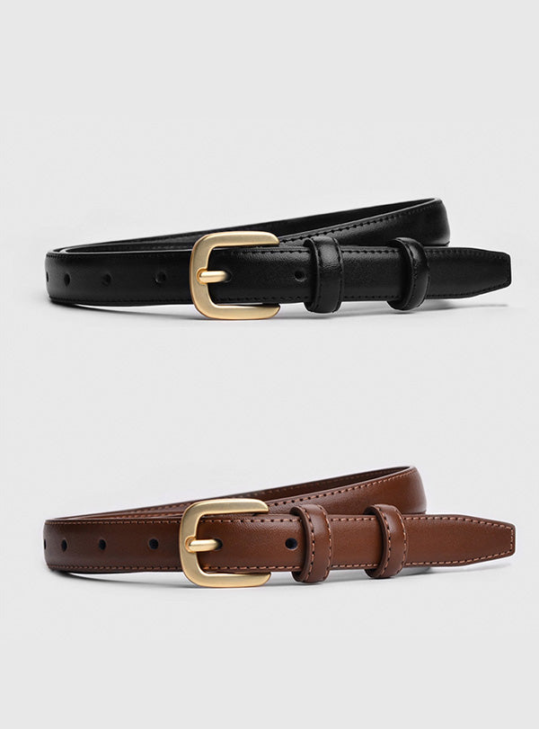 Elora | Slim Leather Belt