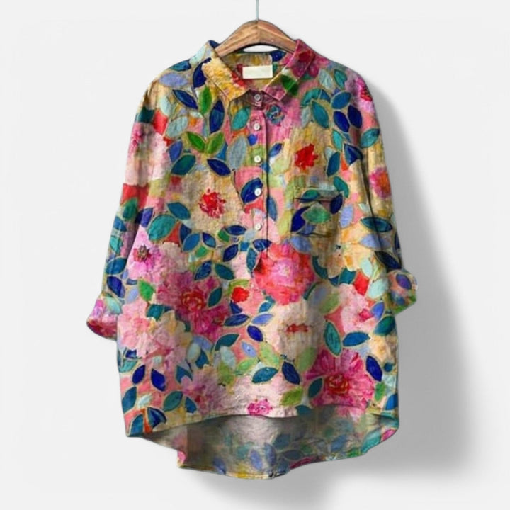 MAIREN | Floral Blouse