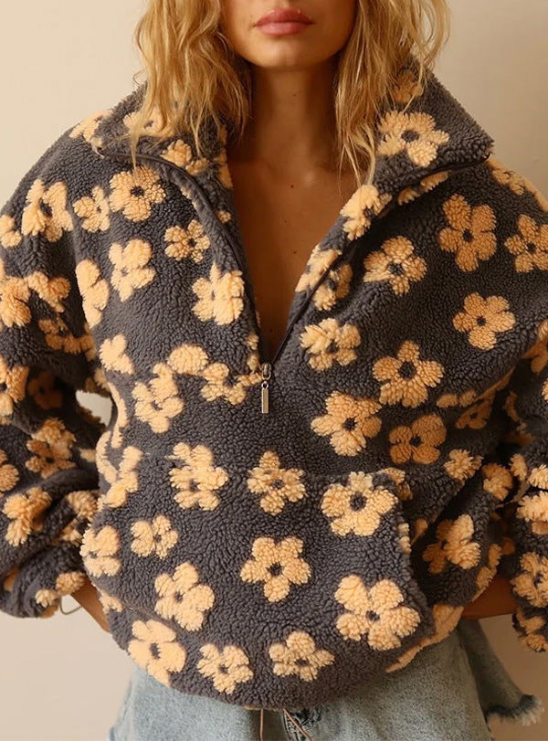 DAISY | FLEECE ZIP JACKET