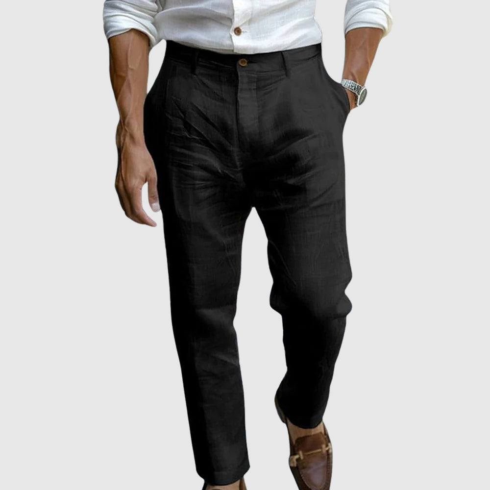 MORETTI | Premium Linen Trousers for Effortless Summer Elegance