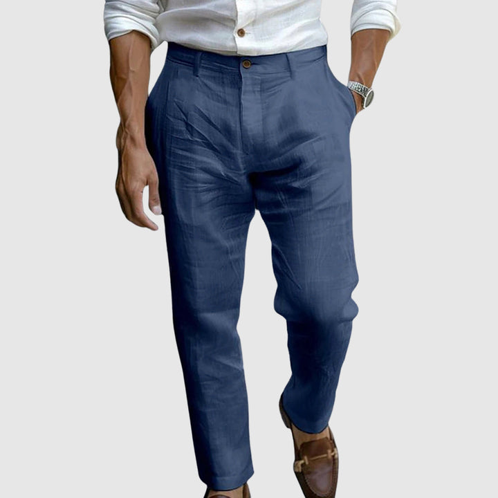 MORETTI | Premium Linen Trousers for Effortless Summer Elegance