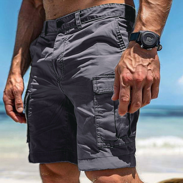 DREVAR | Cotton Cargo Shorts