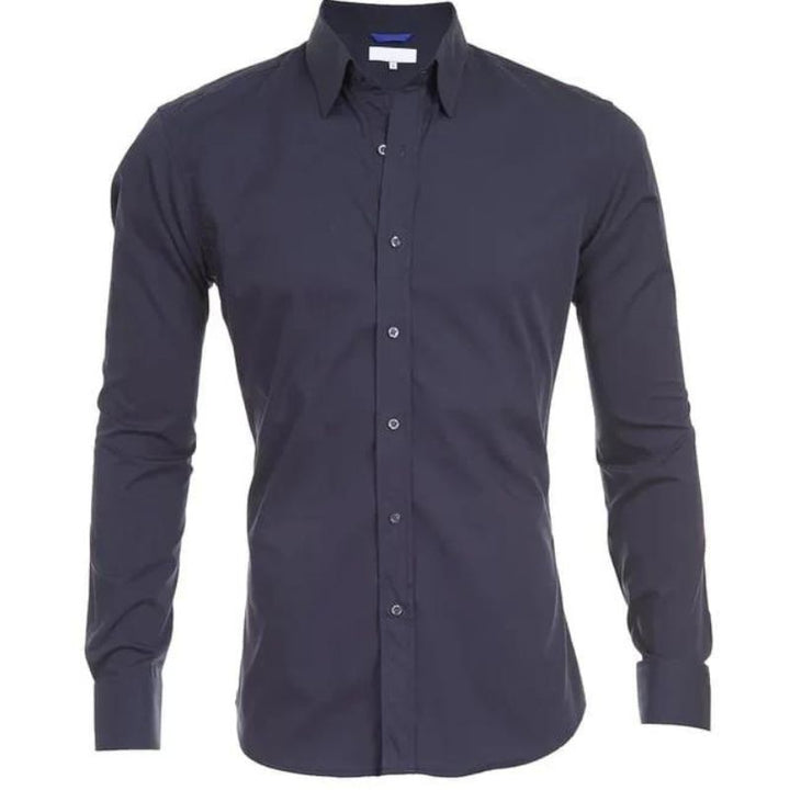 KAVERO | Wrinkle-Free Zip-Up Shirt