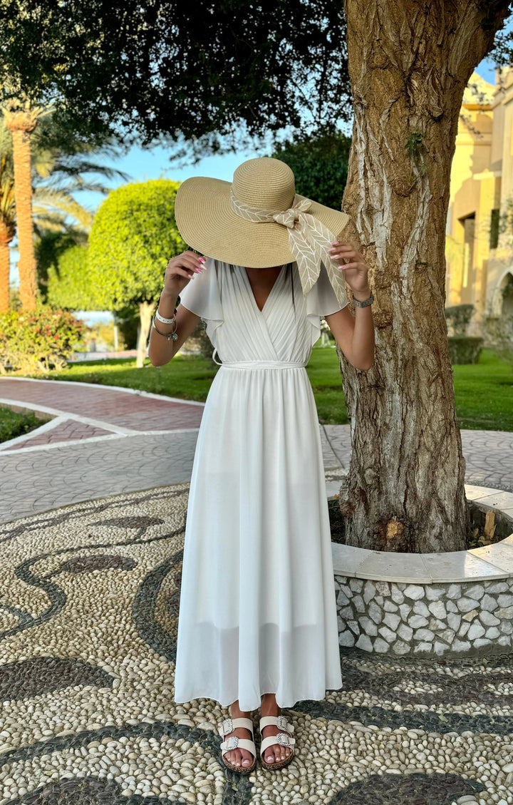 NINA | Elegant pleated dress for weddings & celebrations