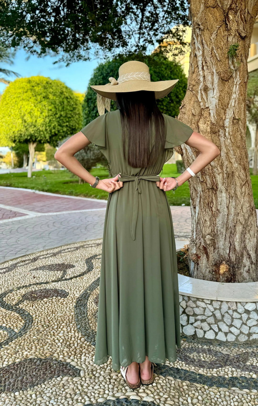 NINA | Elegant pleated dress for weddings & celebrations