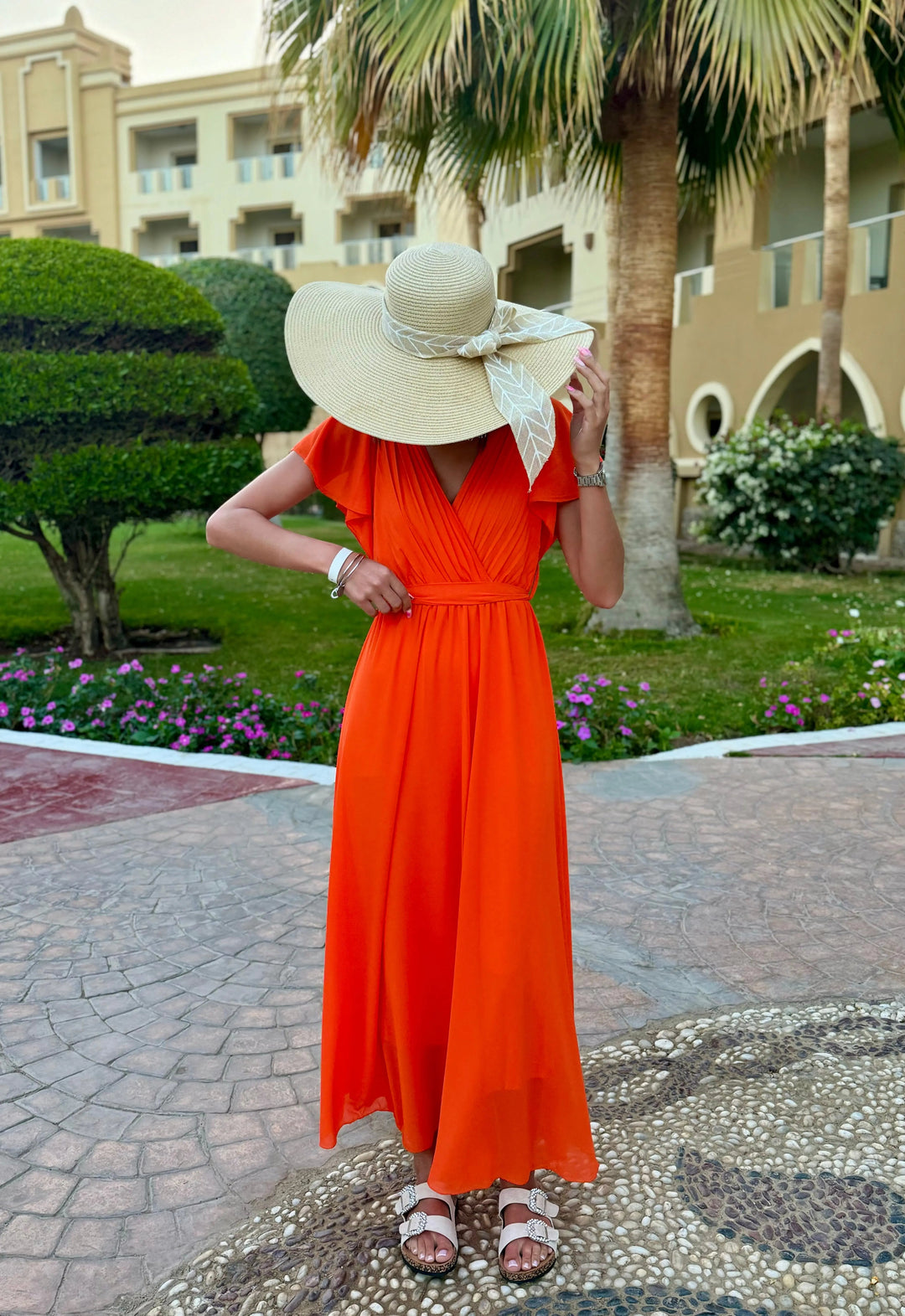 NINA | Elegant pleated dress for weddings & celebrations