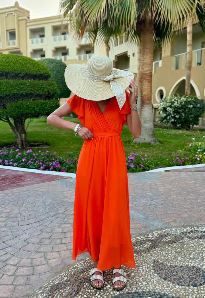 NINA | Elegant pleated dress for weddings & celebrations