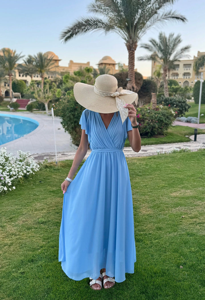 NINA | Elegant pleated dress for weddings & celebrations