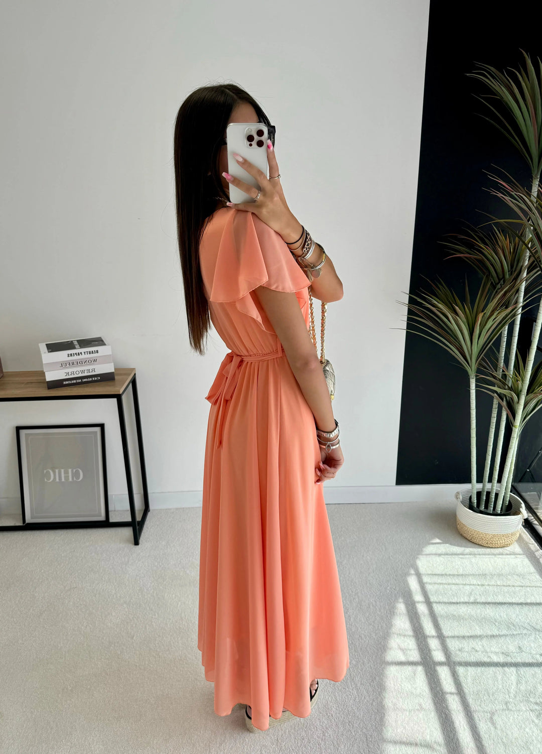 NINA | Elegant pleated dress for weddings & celebrations