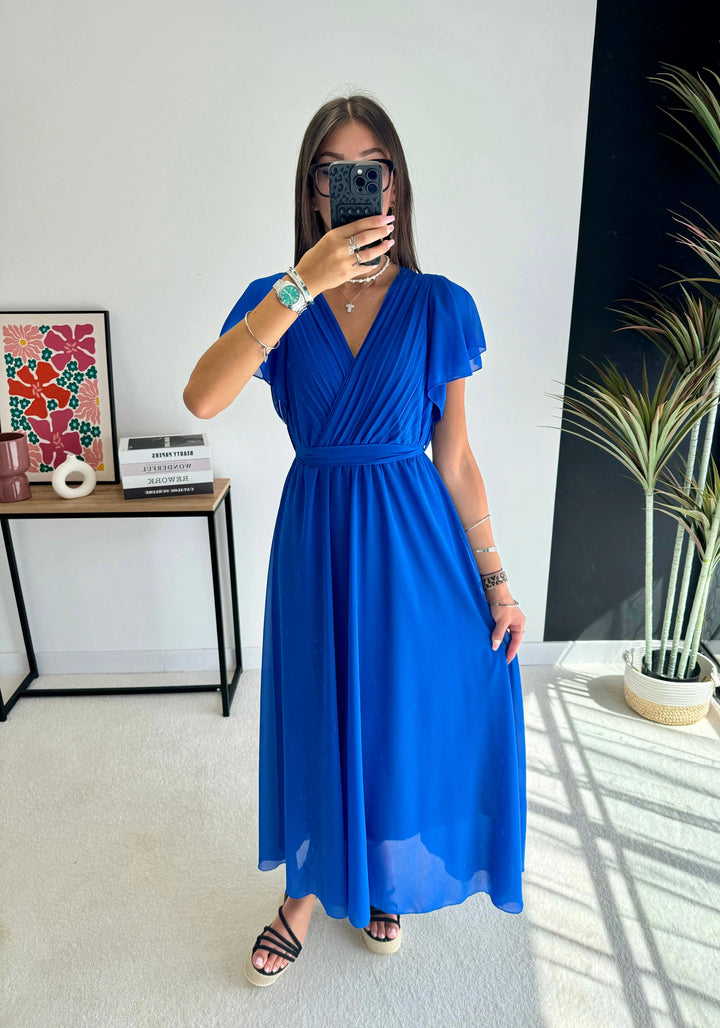 NINA | Elegant pleated dress for weddings & celebrations