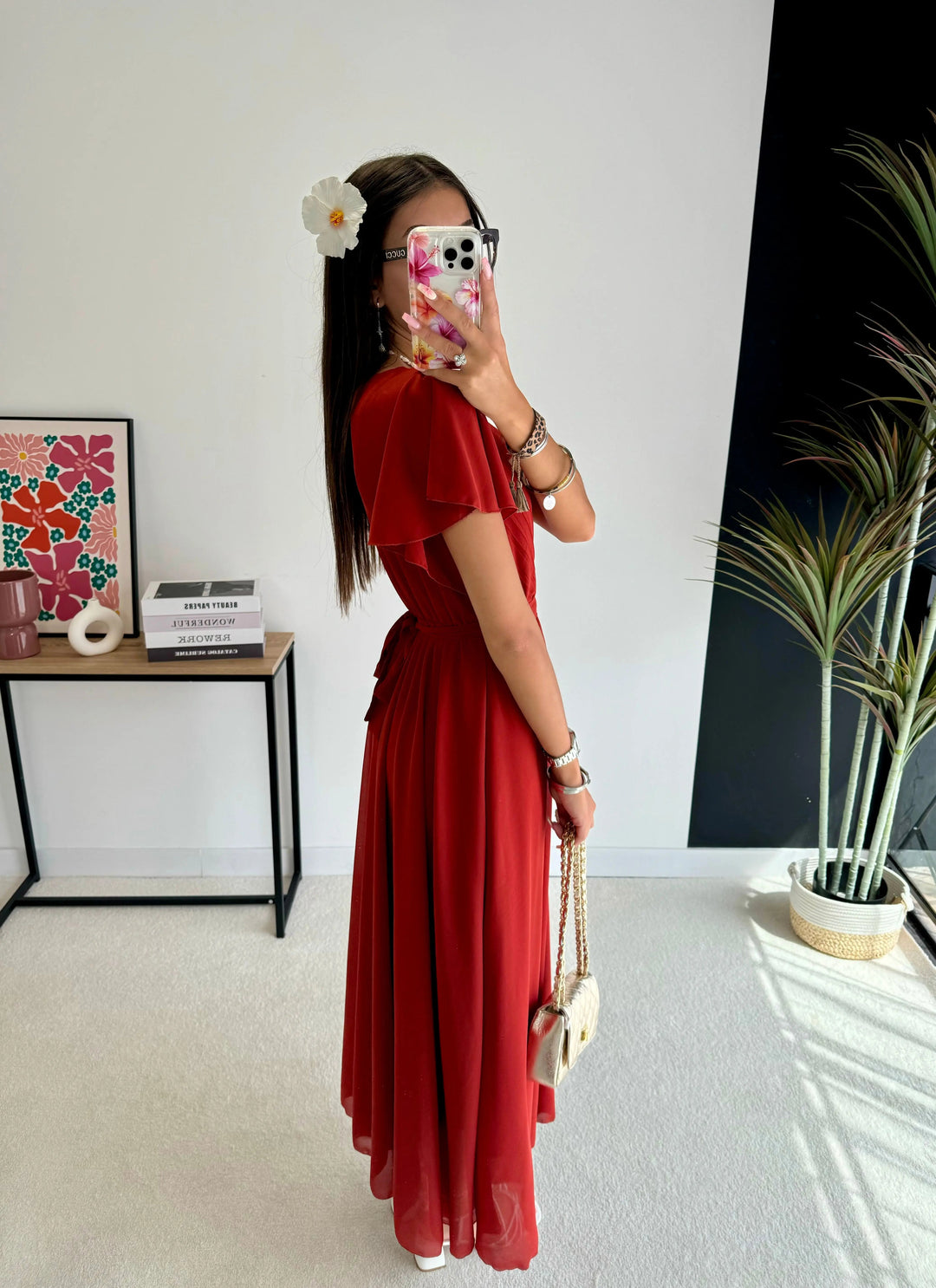 NINA | Elegant pleated dress for weddings & celebrations