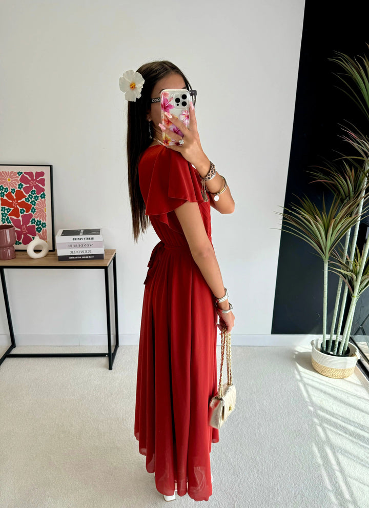 NINA | Elegant pleated dress for weddings & celebrations