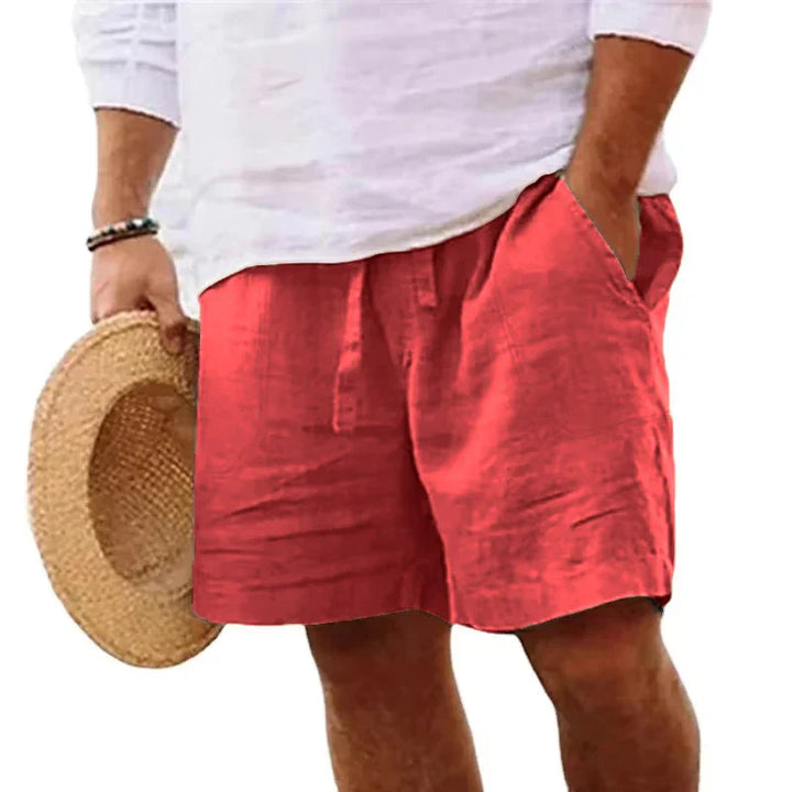 LEVANO | Linen Beach Shorts