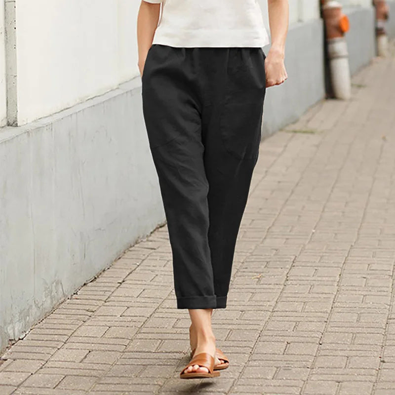 MERAYA | Loose Pocket Pants