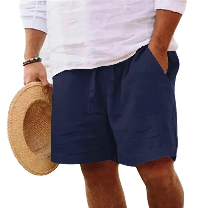 LEVANO | Linen Beach Shorts
