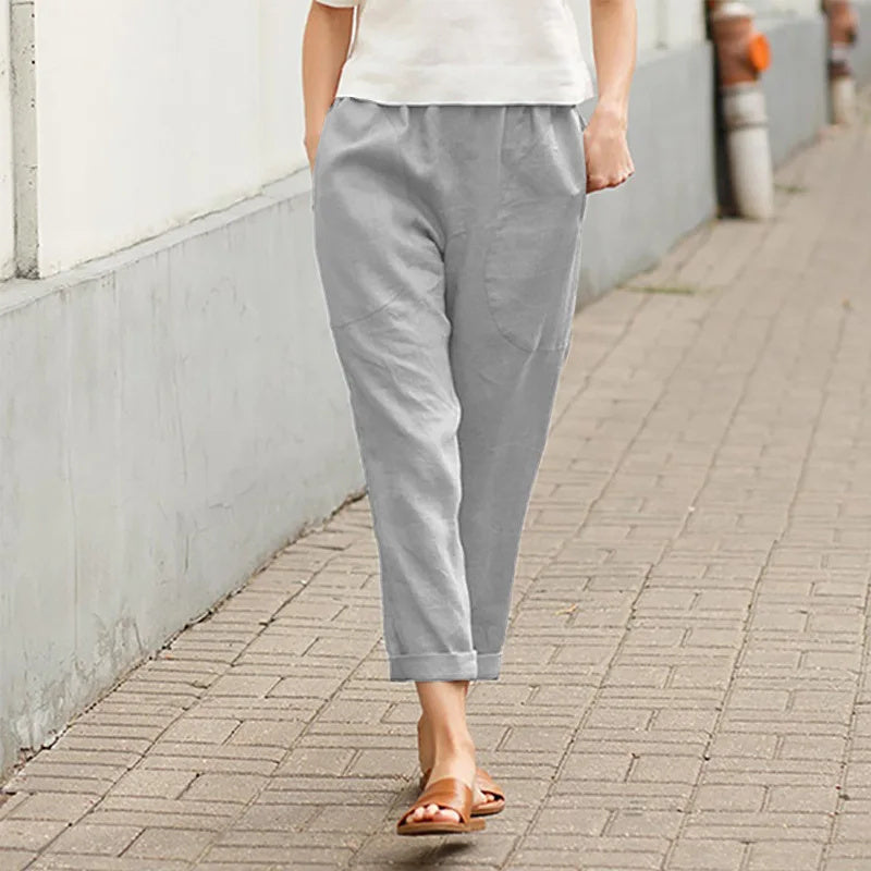 MERAYA | Loose Pocket Pants