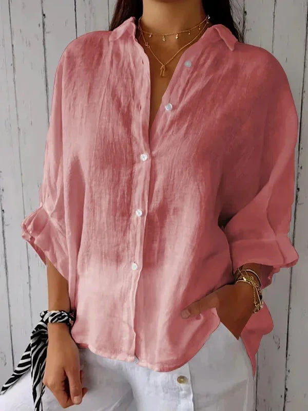 SAIRA | Casual Tie-Back Shirt