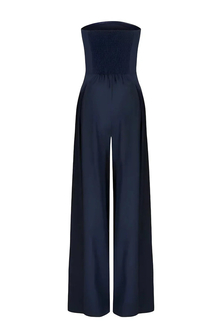 ELISA | Sculpted Sleeveless Corset Jumpsuit